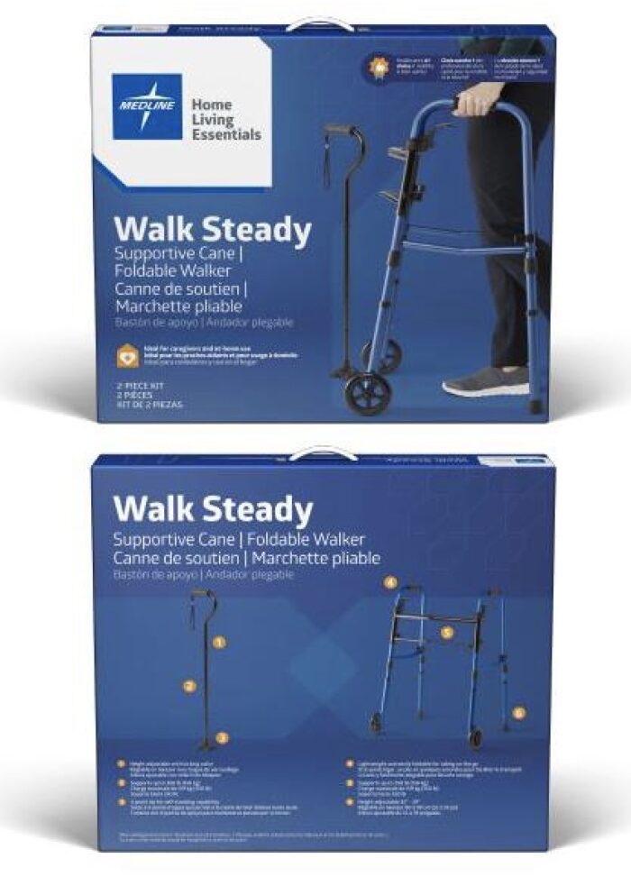 Walk Steady Fall Prevention Bundle: Support and Safety